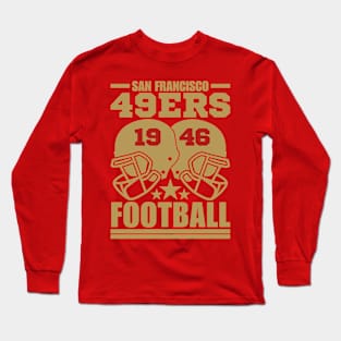 San Francisco 49ERS 1946 American Football Retro Long Sleeve T-Shirt